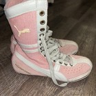 Puma High Top Wrestling Boots  Shattenboxen  Pink  Size 5