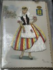 Lot 45 Real Embroidered Postcards Spain Portugal Iberian Peninsula Album A   