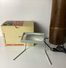 Vintage Bausch   Lomb Illuminated Stand Magnifier W  Original Box Tested