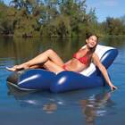 Intex Inflatable Floating Comfortable Recliner Lounges  2 Pack   open Box 