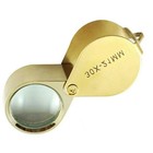 Foldable Pocket Eye Glass 30x 21mm Jeweler   s Loupe Magnifier For Coins Jewelry