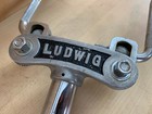 Ludwig 60s Vtg Double Rack Tom Drum Mount Holder Post W Arms 1967 Version Rare