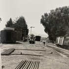 Vintage Ndem 199 Steam Locomotive Railroad Yard Photo 4x5 B w Gelatin Orig