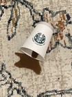 Fake Spilled 12oz Coffee Cup Spill Starbucks Prop Display  free Shipping 