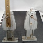 Set Of Two Vintage Hollywood Film Company 35mm 16mm Gray Film Rewinds