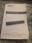 Bose Solo Tv Speaker Soundbar 418775 Bluetooth Tested Working No Remote 