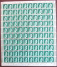 Deutsches 3rd Reich German Hitler 3 Full Sheets Stamps Hitler Head 42pf