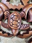 12    Hand-carved Turtle Wall Hanging Smokin  Tikis Hawaii Oceanic