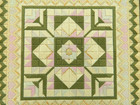 Complete   Framed Needlepoint Floral Tulips Quilt Picture Nancy s Needle