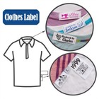 200pcs Sew On Name Tags For Clothes Name Labels For Clothes School Uniform Tags