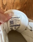 Superga White Platform Low Top Lace-up Sneakers