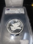 2014-p Australia  8 5oz Silver High Relief Wedge-tailed Eagle Pcgs Gem Proof