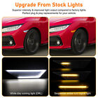 For Honda Civic 2016-2021 Led Side Marker Lights Switchback Turn Signal Lamp Drl