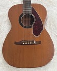 Vintage Fender F-1030 Acoustic Guitar C 1970 Harmony Usa Mahogany W gig Bag