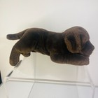 Rare Vintage Animal Alley Toysrus Chocolate Brown Lab Puppy Dog Plush 16  Stuff