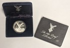1986 1 Oz  999 Fine Silver Libertad Proof With Box   30k Mintage