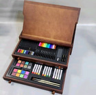 Creatology Young Artist 103 Piece Art Paint Set Wooden Case Easel  Sealed  New