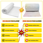 Ceramic Fiber Blanket Mad For High Temperature Pipe Insulation 40cm  60cm 1pcs