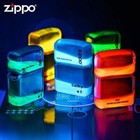 Rare Orange Luminous Glow In The Dark  Zippo Lighter