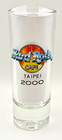 Hard Rock Cafe Shot Glass Taipei 2000 - 4  Tall Rare Collectable Rock N  Roll