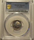 Canada  1949 George Vi 10 Cents  Pcgs Ms 65 