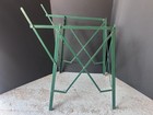 Vintage Coleman Heavy Steel Green Stove Cooler Folding High Stand No  10 No Box