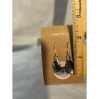Custom Blade Earrings     Sterling Silver Hooks     Handmade
