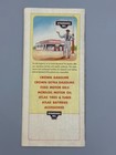 1949 Georgia Alabama Road Map Standard Oil Vintage Advertising