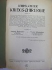 Wwi 1917 Antique German Military Medical Surgical Book     Kriegs Chirurgie V rare