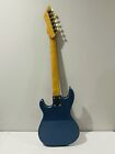 Rare Vintage Kay Electric Guitar - Metallic Blue   Cream - 1966-68