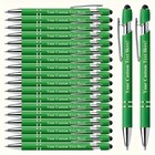 Personalized Engraved Pens 6 Or 12 Pack Custom Name Ballpoint Stylus Pen Gift