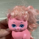 Lovely Lady Locks Curly Kitten Pinky Paws With Blue Butterfly Clip Comb Ribbon S