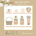 Spa Gift Basket For Women Bath Set With Lotion Shower Gel Scrub Salt Bomb