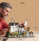 New 21063 Architecture Neuschwanstein Castle 3455 Pcs Building Toy Set