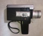 Canon Auto Zoom 518 Super 8  Camera  W  Case  Strap  Manual And Bag  