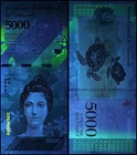 Venezuela 5000 Bolivar Fuerte  2017  P-97c  Unc