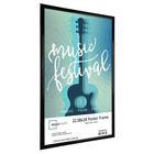 22  X 34  Rounded Poster And Picture Frame  Black  Free Shipping