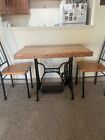 Vintage Singer Sewing Machine Table