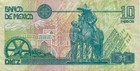 Mexico P 105a  10 Pesos 6-5-1994 Serie D Ciculated
