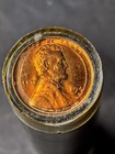 1942 D Lincoln Cent Roll - Bu  Sealed In Plastic not Searched  Well Preserved   