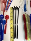 Vintage Lot Of 74 Swizzle Stir Sticks  Assorted