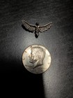 Vintage Native Eagle Pendant Silver Tone For Necklaces Native American