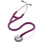 Master Cardiology Stethoscope  2167  Stainless Steel Chestpiece  27  Plum Tube