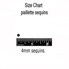 4mm Sequins Crystal Clear Transparent Loose Paillettes Made In Usa
