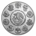 2022 Mexico  999 Fine Silver Libertad 1 Oz 1 Onza Coin - Bu