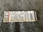 Billy Idol Concert Ticket Stub  Fox Theatre- Oakland  February 15  2015