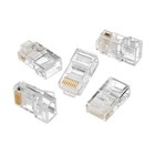 100pcs Rj45 Modular Plugs For Cat5e Ethernet Cable Connector Cat 5 8p8c End Plug