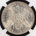 3 Mark 1911-f Ngc Ms66 German Empire W  rttemberg Silver Coin Gem Bu