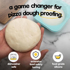 Stackable Silicone Artisan Pizza Dough Proofing Containers With Lids Pizza Makin