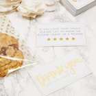 200 Pack Thank You For Your Order Cards For Small Business  3 5x2 Inches